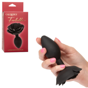 Rose Anal Toy Silicone Butt Plug For Beginners