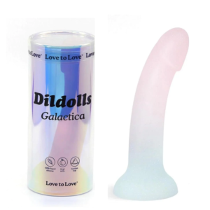 Strap-on Compatible Hands-free Suction Cup Slim Dildo