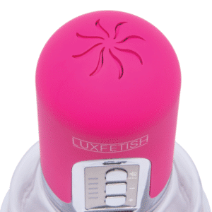 Lux Fetish 4 Function Rechargeable Auto Pussy Pump with Clitoral Clamp