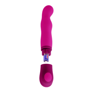 Selopa G Wow Sleek Flexible Rechargeable Vibrating Silicone G-spot Vibrator in Pink