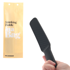 Bondage Gear Silicone Spanking Paddle In A Bag