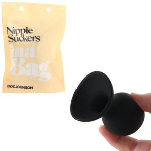 Nipple Suckers In A Bag Sex Restraints Black