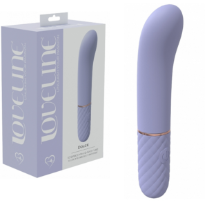 Dolce Mini Gspot Vibe Lavender Multi-Speed Rechargeable Silicone Vibrator