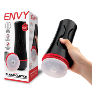 Squeezable Vibrating Stroker Realistic Masturbator