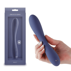 Obsessions Rhett Navy Heating Rechargeable Vibrator G-Spot Clitoral Stimulator Sex Toy