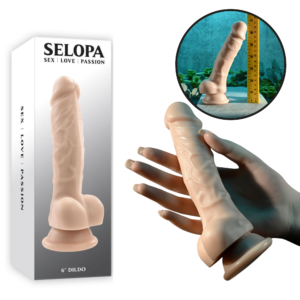 Dildo for Beginners With Strong Suction Cup Base - Light