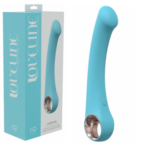 Luscious Gspot Vibe Blue Vibrating Rechargeable Water-Proof Silicone Vibrator