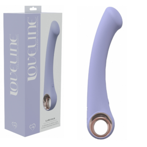 Luscious G-Spot Vibe Lavender User-Friendly Vibrating Silicone Vibrator