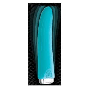 My Secret Finger Silicone Flexible Shaft Rechargeable G Spot Vibrator Aqua