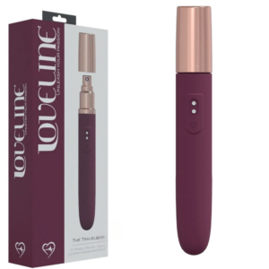 Loveline Traveler Vibe Burgundy G-Spot Clitoral Rechargeable Vibrator