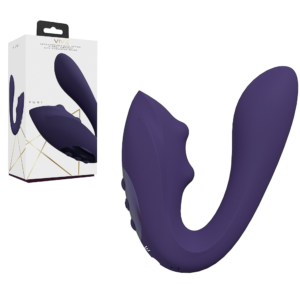 Yuki Dual Motor Rechargeable G-Spot Vibrator with External Massaging Beads