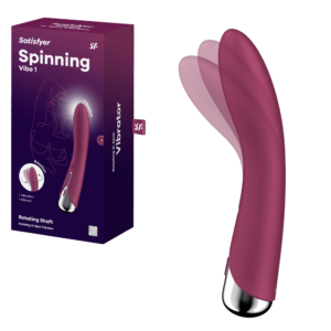 Satisfyer Red Spinning Vibe 1 Rechargeable Multi-Speed G-Spot Vibrator