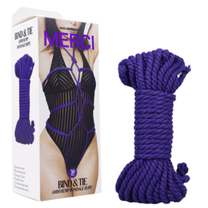 Merci Bind Tie 6mm Adjustable Japanese Bondage Rope Fetish Kit Restraint Adult Sex Toy