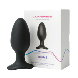 Waterproof Vibrating 2.25-inch Large Butt Plug