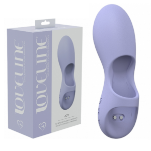 Joy Finger Vibe Lavender Vibrating Clitoral Stimulator Multi-Speed Waterproof Vibrator