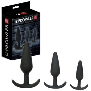 Easy to Insert Silicone Butt Plugs For Beginners- Black