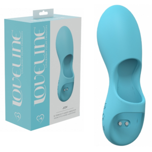 Joy Finger Vibe Blue Rechargeable Multi-Speed Clitoral Silicone Vibrator