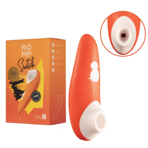 Romp Switch Splashproof Vibrating Sucking Stimulator Clitoral Vibrator For Women