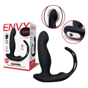 Vibrating Prostate Massager And Dual Stamina Ring