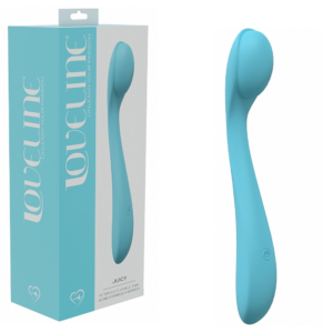 Juicy Flexible Vibe Blue Rechargeable Multi-Speed Vibrating G-Spot Clitoral Vibrator