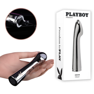 Platinum Waterproof Rechargeable G Spot Vibrator Silver