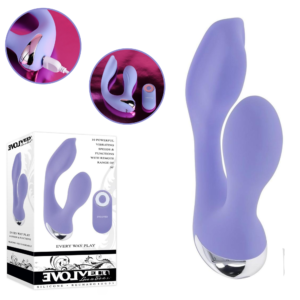 Hands-free Rechargeable Flexible Rabbit Vibrator