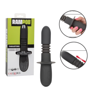 Ramrod Thrusting Probe Vibrator Rechargeable Multi-Function Sex Toy