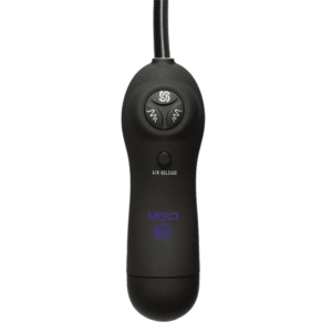 Merci Swell Black Vibrating Nipple Clamps Multi-Function Auto Pump Suction Vibe