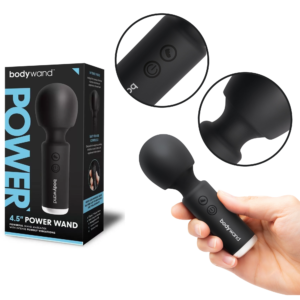 Discreet Wand Vibrator Massager By Bodywand – Black