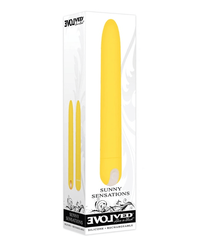 yellow traditional vibrator
