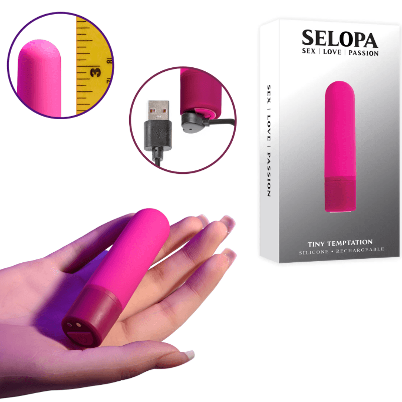 selopa tiny rechargeable cheap bullet vibrator
