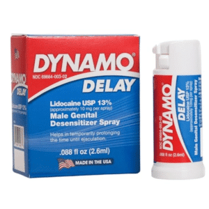 Dynamo Delay To Go Spray Male Genital Desensitizer Sexual Enhancer 2.6ml