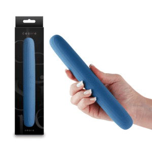 Silicone Multi-Speed Flexible Double-Ended Dildo – Blue