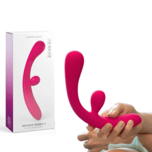 Personal Massager Rechargeable Rabbit Vibrator - Fuchsia