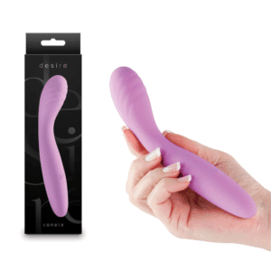 Rechargeable Silicone G-spot Vibrator - Lavender