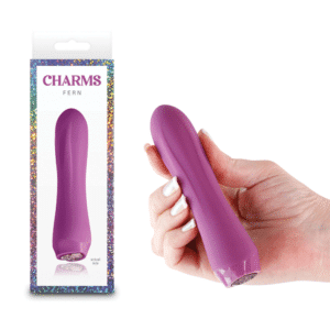 Rechargeable Vibrator with LED Hearts – Ruby