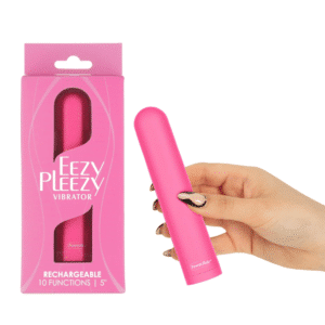 Silicone 5-inch Rechargeable Vibrator - Pink