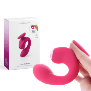 Clitoral Stimulator Waterproof Silicone G-Spot Vibrator - Pink