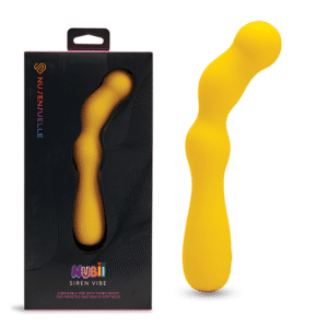 Bendable Vibe Silicone G-spot Vibrator - Yellow