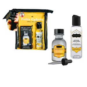 Body Massage Oil And Oral Water-Based Lube Sex Kit