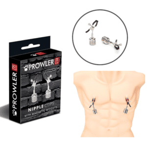 Prowler Red Nipple Clamp Clips Magnetic Weight Bondage BDSM Fetish Sex Toy