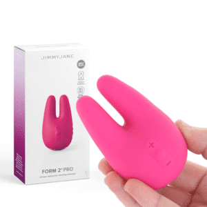 Rechargeable Travel-Friendly Clitoral Vibrator in Pink