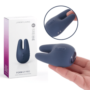 Rechargeable Travel-Friendly Clitoral Vibrator in Slate