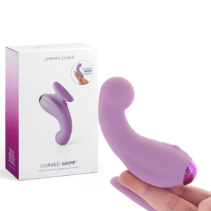 Rechargeable Silicone Waterproof G Spot Vibrator - Purple