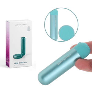 Waterproof Vibrating Massager Compact Mini Bullet Vibrator – Teal