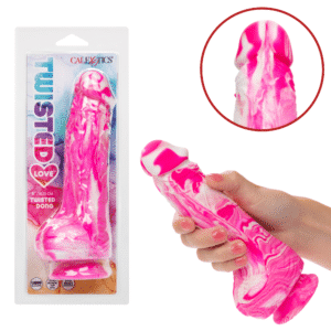 Hands-free Suction Cup Dildo for Beginners - Pink