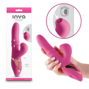 Silicone Clitoral Sucking Rabbit Vibrator - Pink