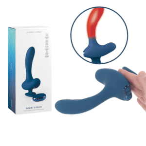 Waterproof Warming Personal Prostate Massager - Blue