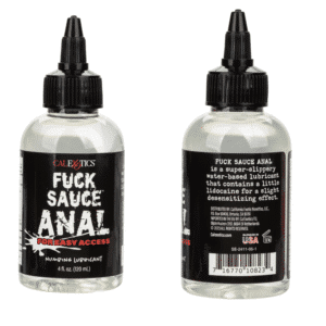 Fuck Sauce™ Anal Sex Numbing Personal Lubricant Water Based Lube- 4 fl. oz