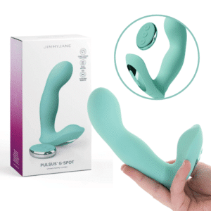 Rechargeable Vibrator With Remote Control Teal